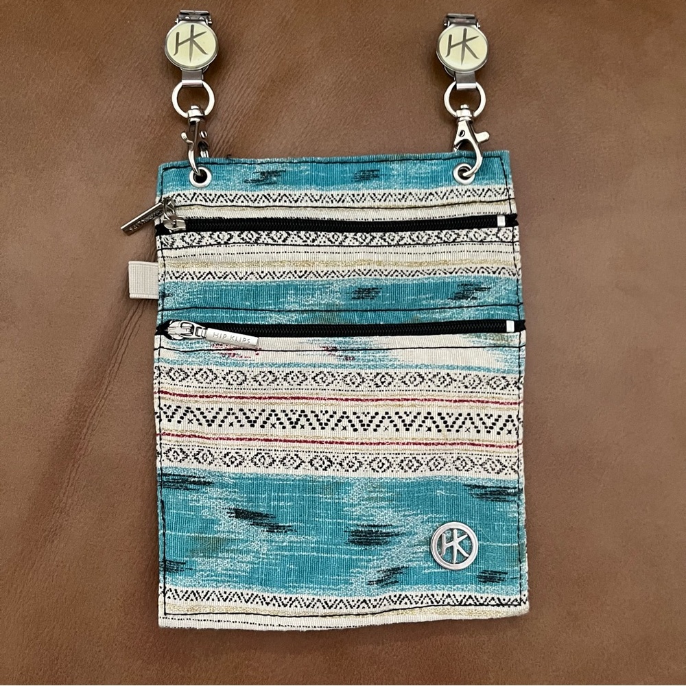 HipKlips Crossbody Bag Geometric Tribal Pattern Boho Festival Versatile Purse‎
